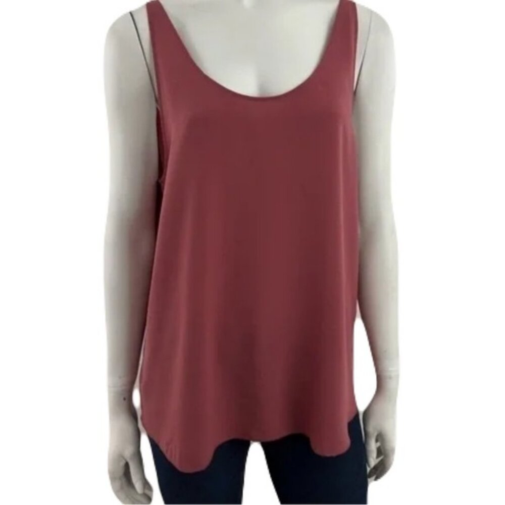 Aritzia Wilfred Scoop Neck Tank Blouse Size Small